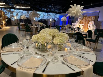 Chargers Gold/Silver/Beaded