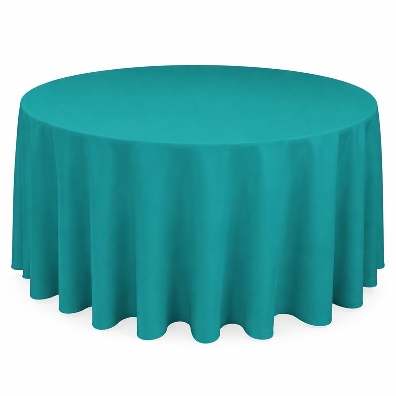 132' Turquoise Polyester