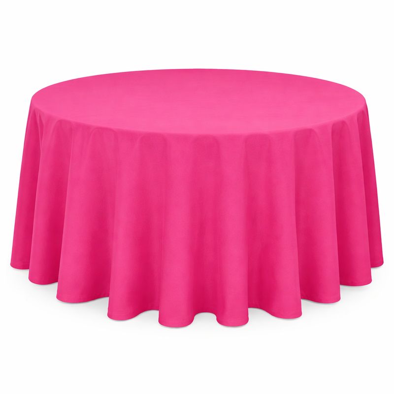 132' Fuchsia Polyester