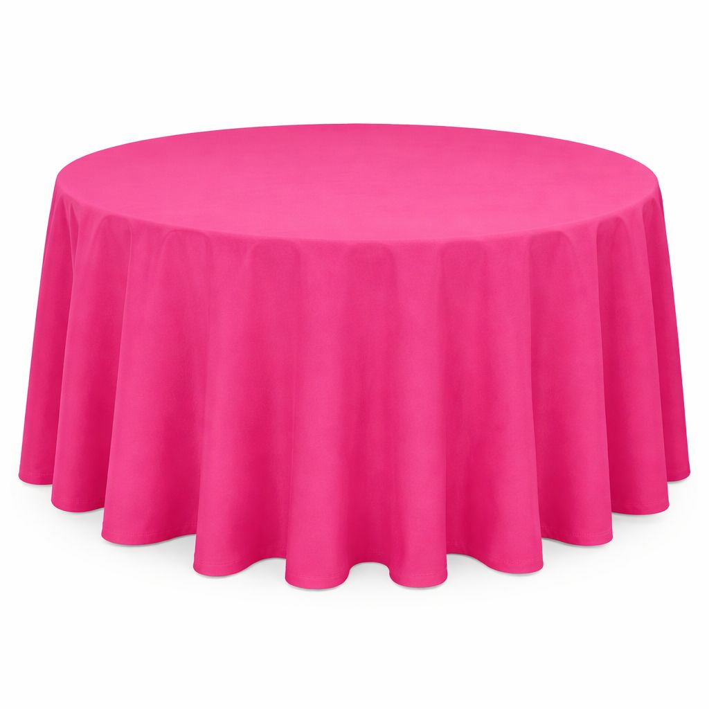 132' Fuchsia Polyester