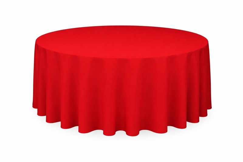 132' Red Polyester