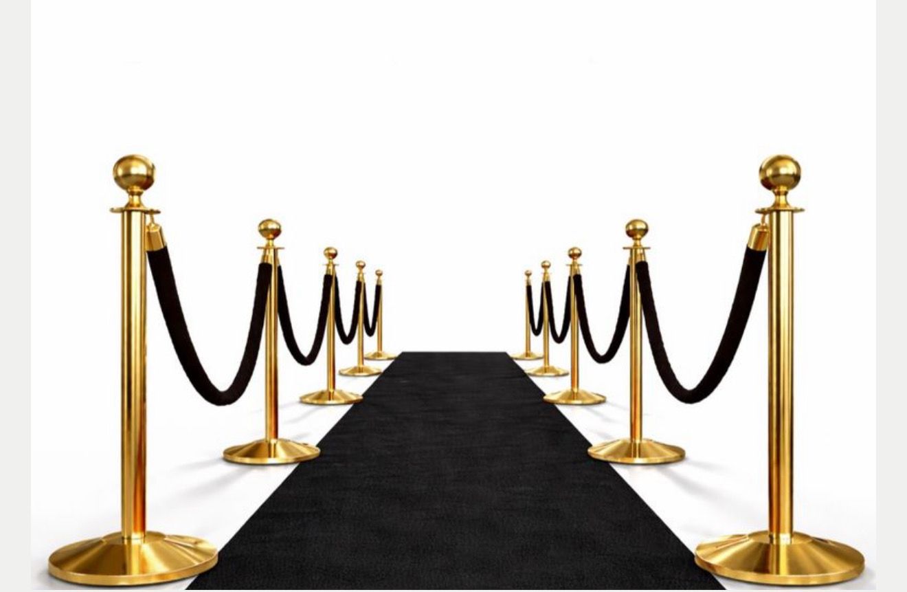 NEW!! Black Carpet Runner