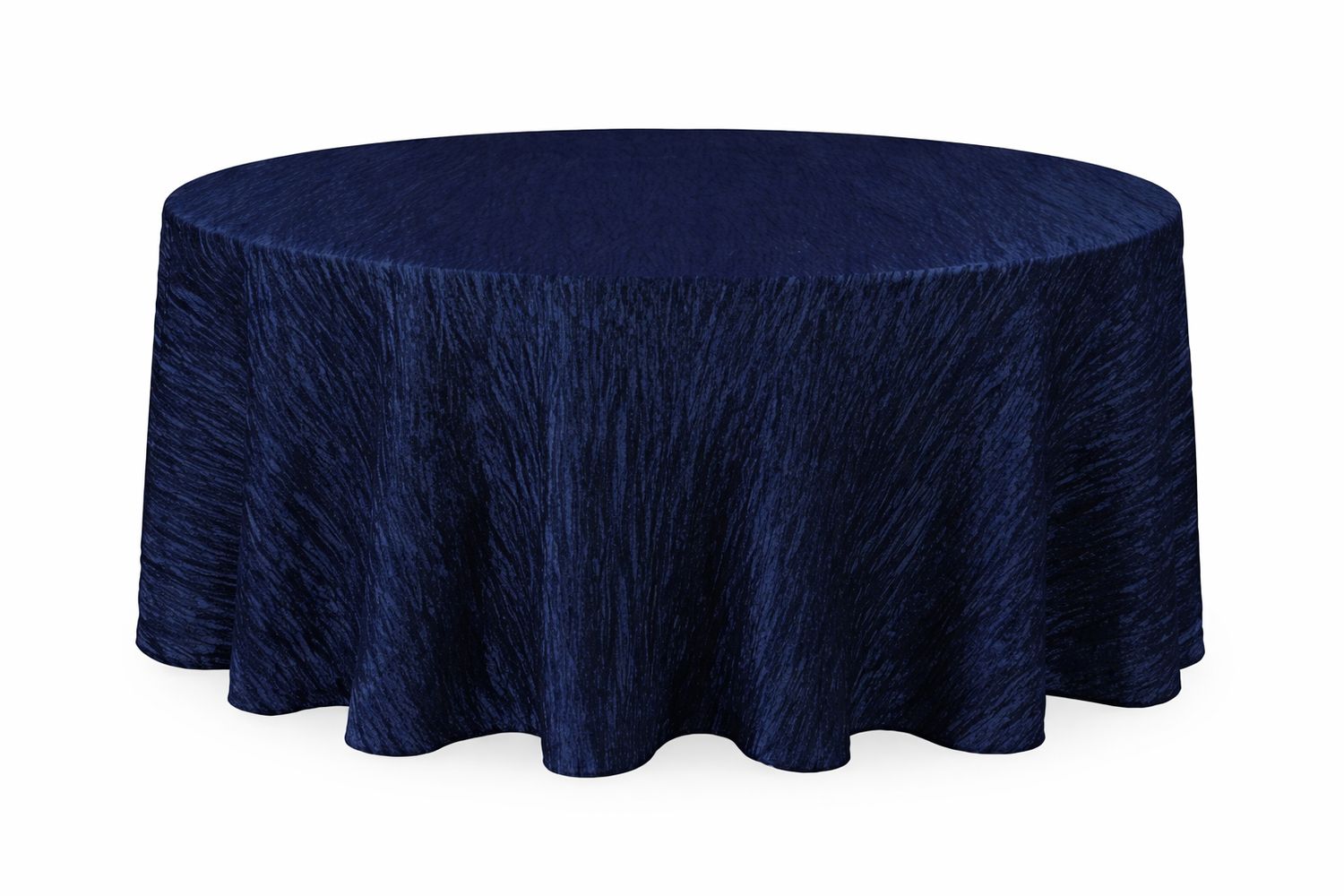 132' Navy Crinkle Napkin 132' Navy Crinkle Napkin