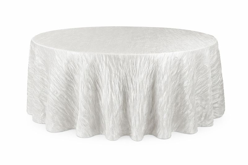 132' White Crinkle
