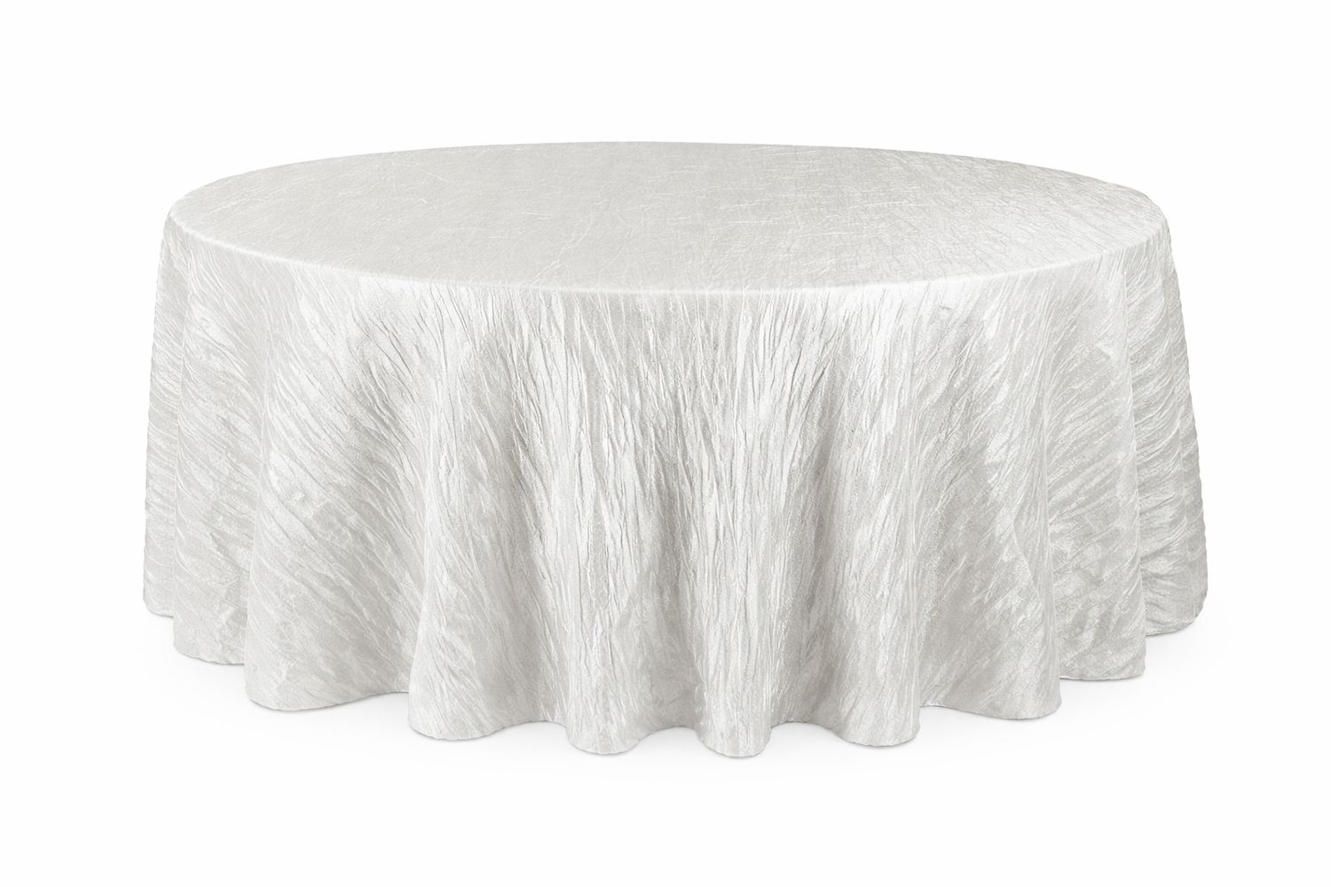 132' White Crinkle
