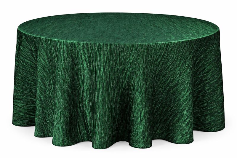 132' Hunter Green Crinkle