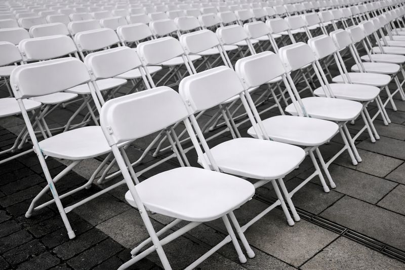 White Plastic Folding Chairs