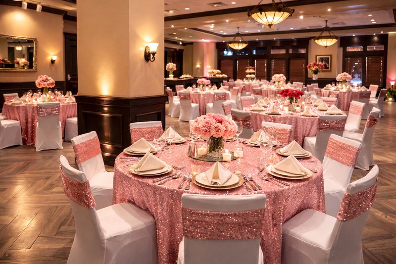 Sequin Chair Bands Sequin Chair Bands