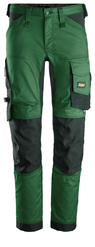Pantalon stretch SNICKERS 6341 vert