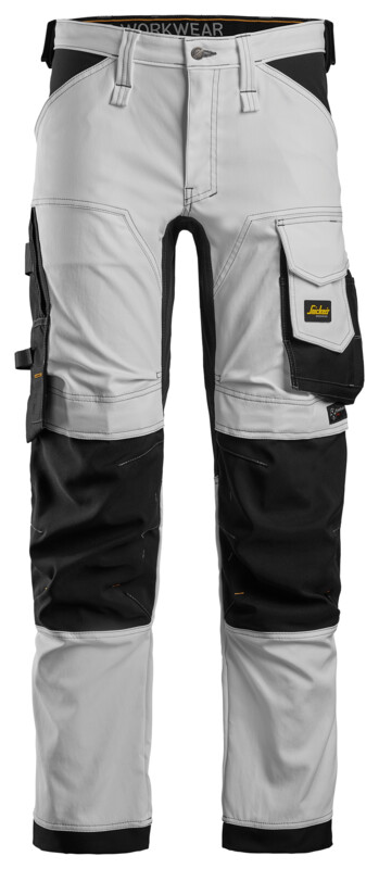 Pantalon stretch SNICKERS 6341 blanc