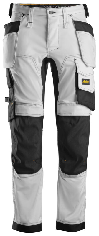 Pantalon stretch SNICKERS 6241 blanc