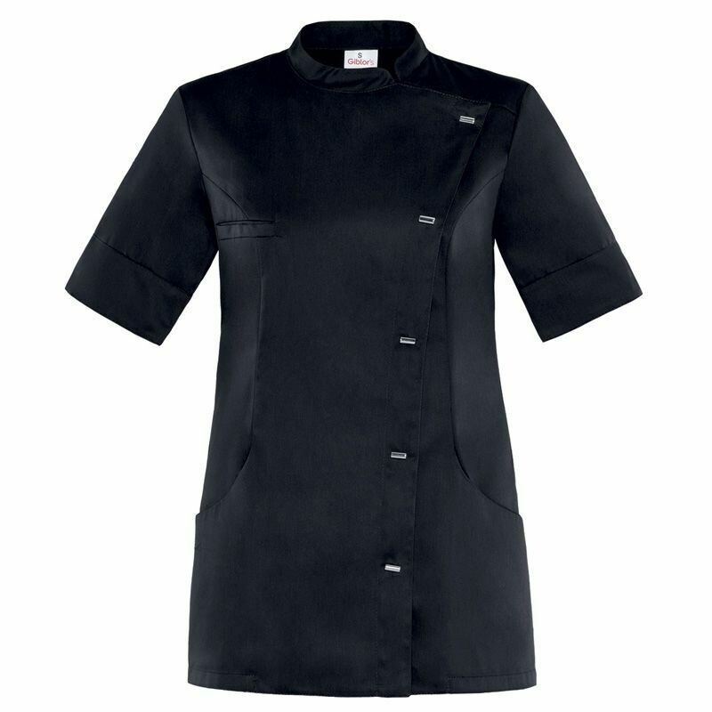 Tunique MAYA luxe satin noir