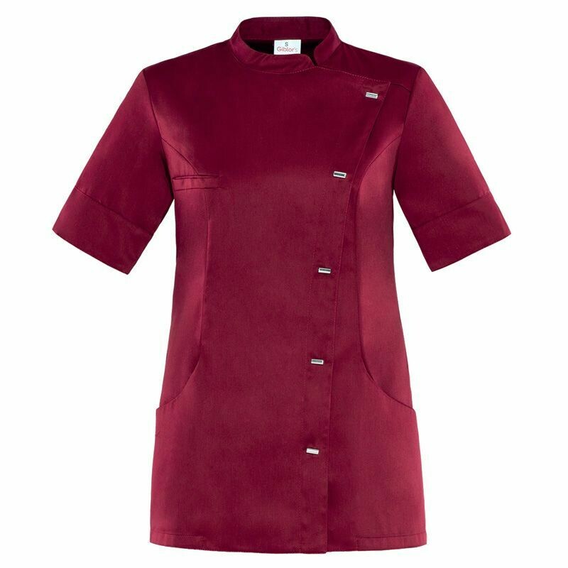 Tunique MAYA luxe satin Bordeaux