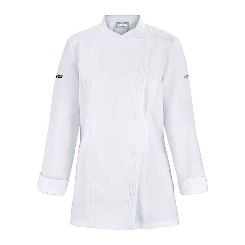 Veste de cuisine LAFONT TITANE BLANCHE MICHELIN FEMME