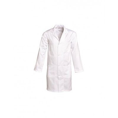 Blouses médicales pour homme en blanc , tenues professionnelles pour le personnel de santé en Belgique