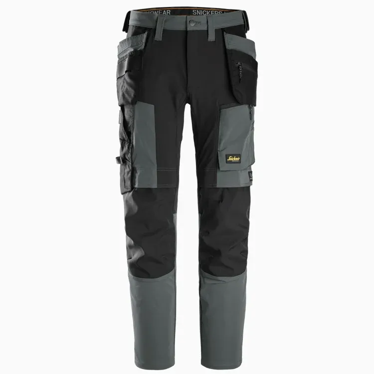 Pantalon stretch SNICKERS 6218 gris acier noir