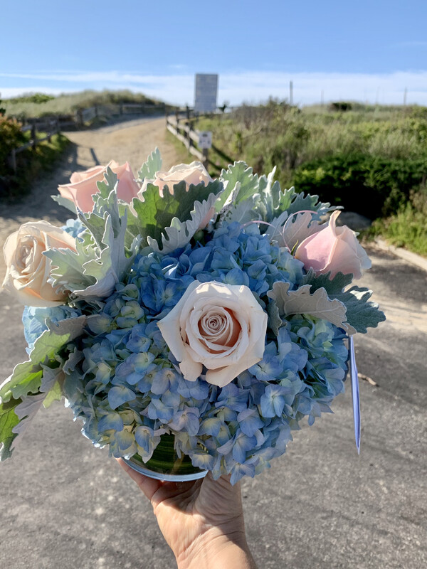 $75 Seasonal Fresh Flower Vase Arrangement