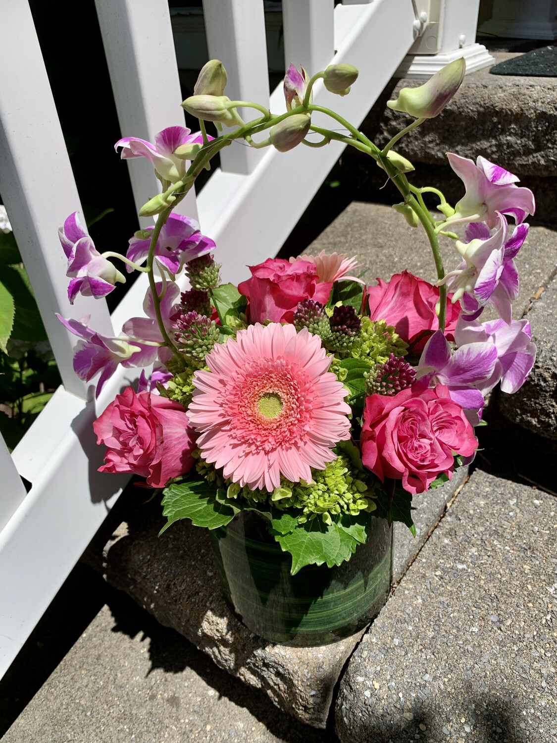 $95 Seasonal Fresh Flower Vase Arrangement