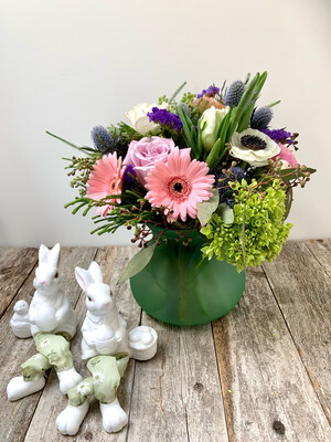 $65 Easter Fresh Flower Vase Arrangement