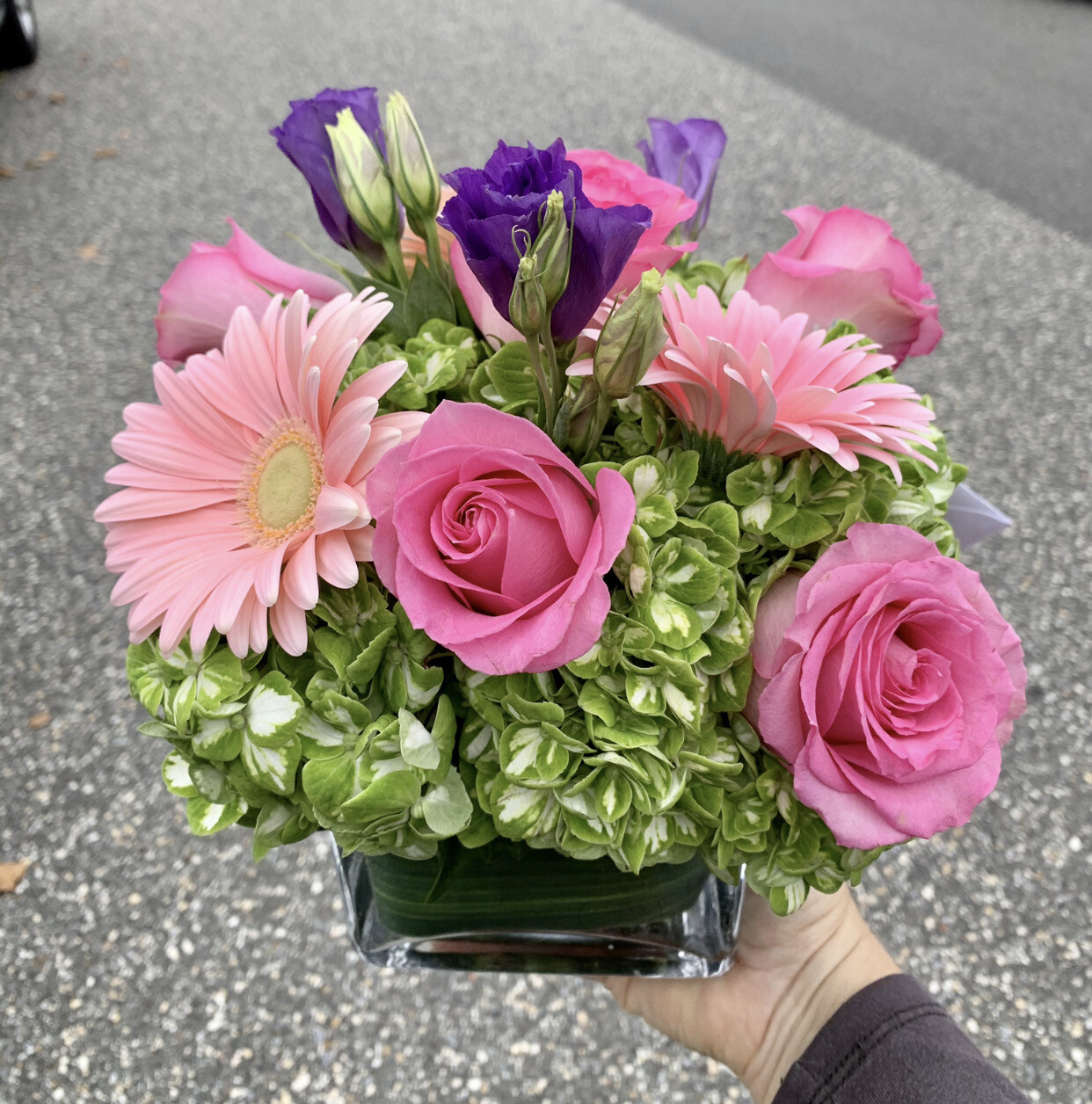 $80 Seasonal Fresh Flower Vase Arrangement
