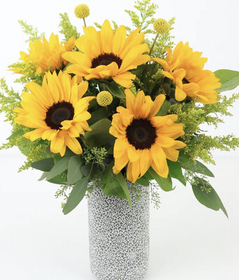 $70 Seasonal Fresh Flower Vase Arrangement