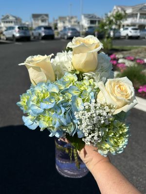 $45 Seasonal Fresh Flower Vase Arrangement