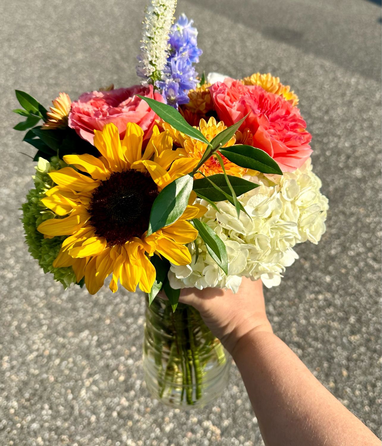 $60 Seasonal Fresh Flower Vase Arrangement