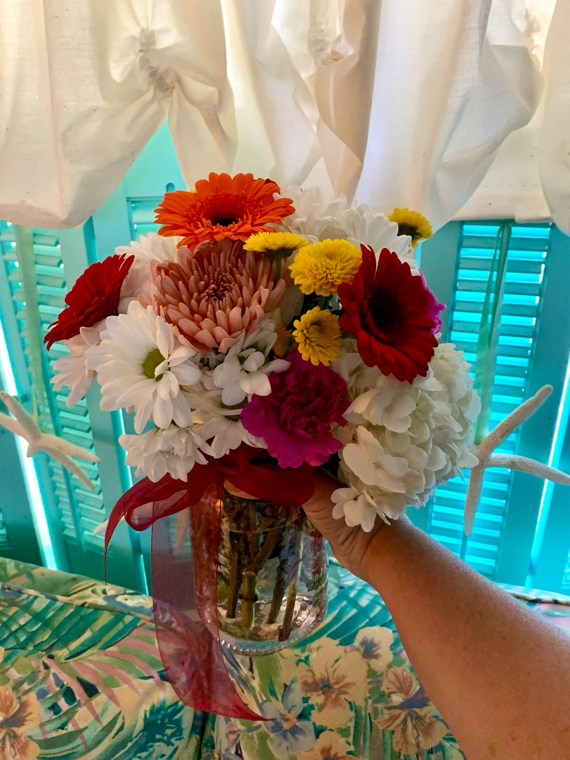 $70 Seasonal Fresh Flower Vase Arrangement
