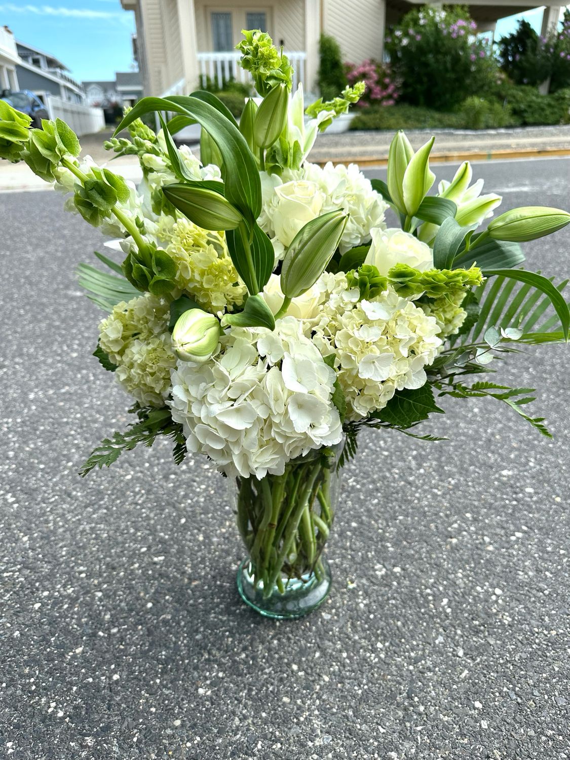 $250 Seasonal Fresh Flower Vase Arrangement