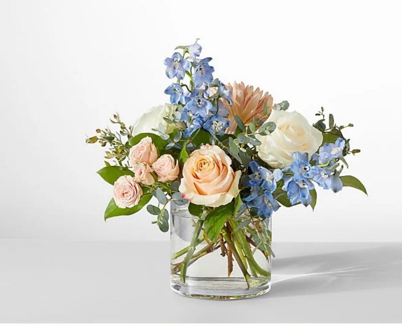 $75 Seasonal Fresh Flower Vase Arrangement