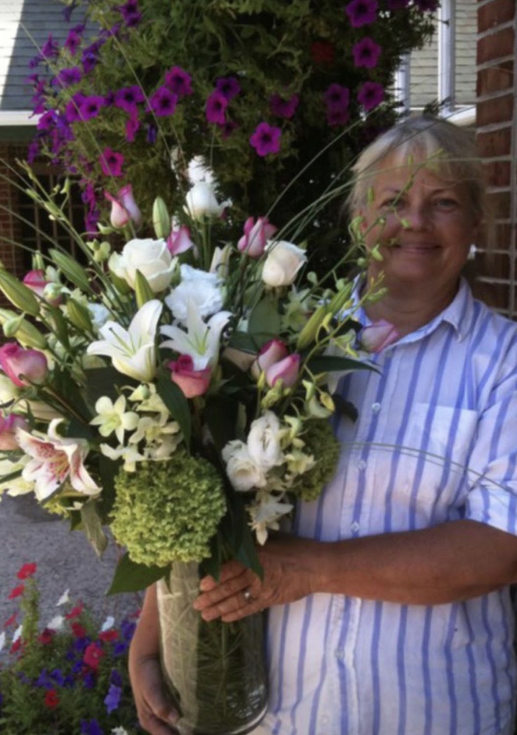 $450 Seasonal Fresh Flower Vase Arrangement