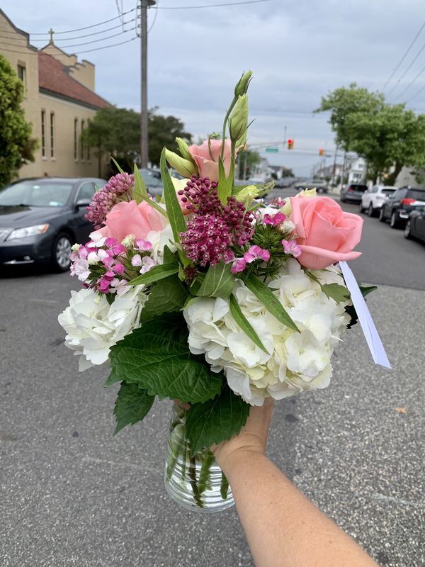 $65 Seasonal Fresh Flower Vase Arrangement