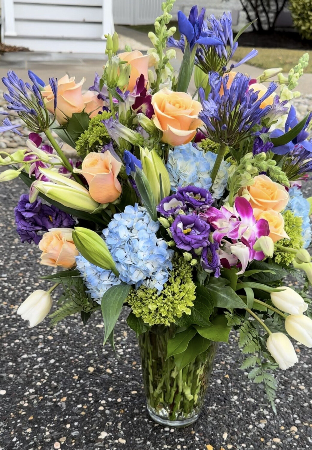 $500 Seasonal Fresh Flower Vase Arrangement