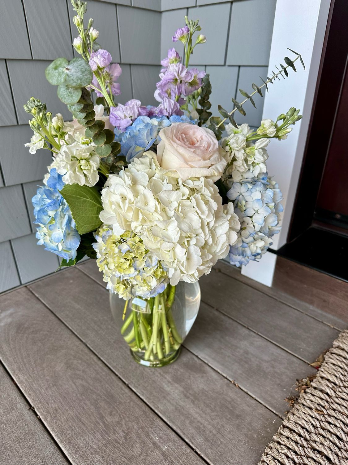 $140 Seasonal Fresh Flower Vase Arrangement