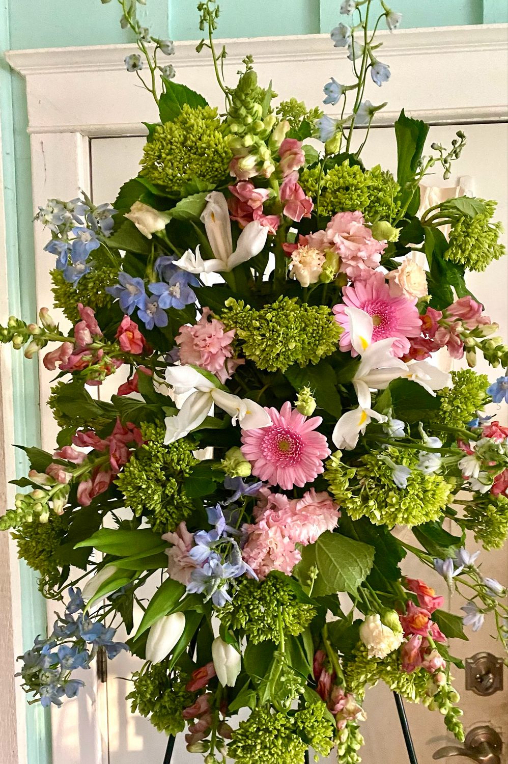 $310 Easel Spray For Funeral / Sympathy