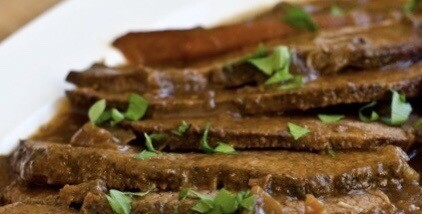 BRAISED BRISKET OF BEEF