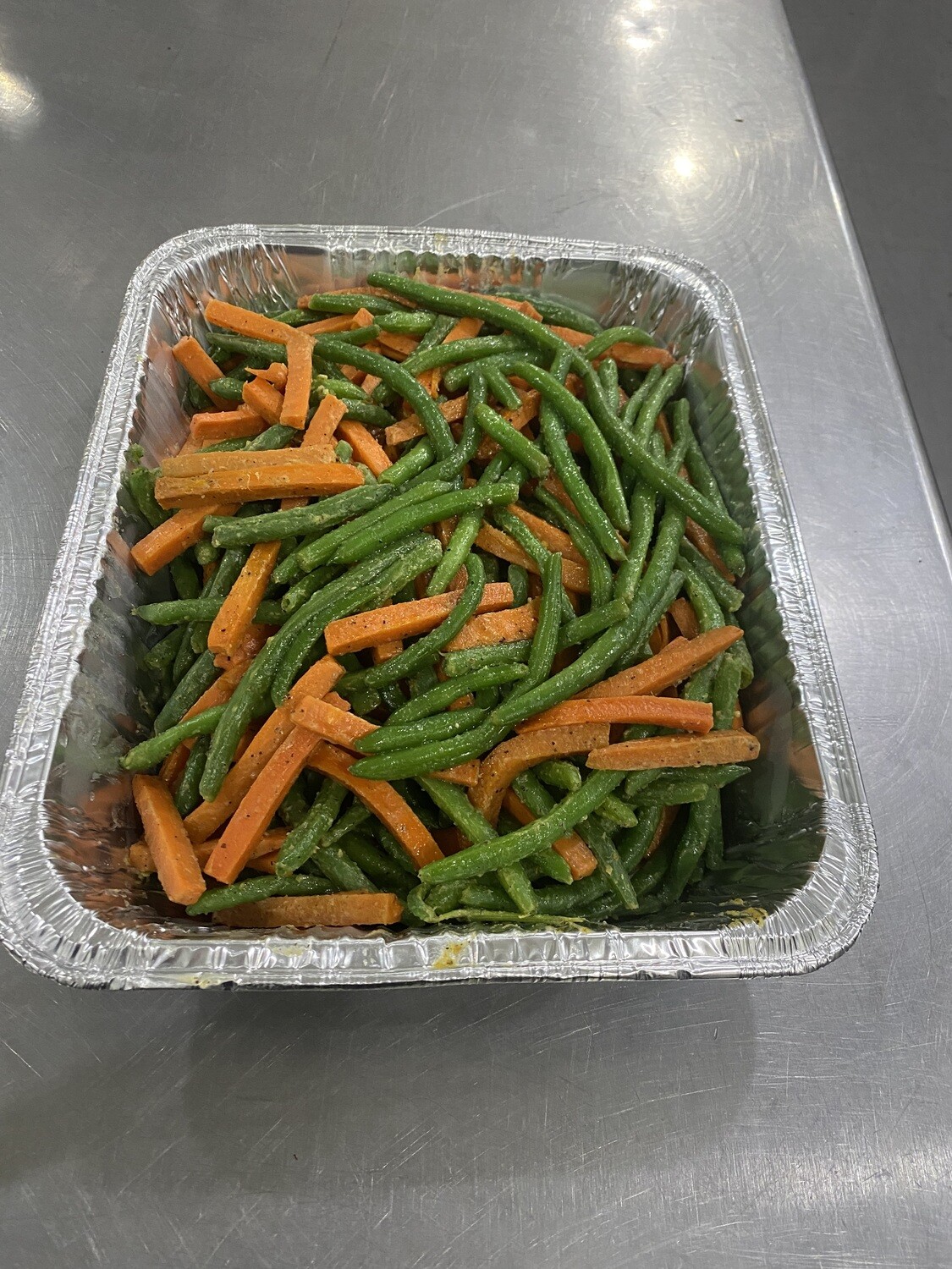 Glazed Carrots & Green Beans-6 Servings