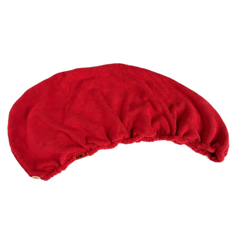 TOALLA PARA CABELLO - ROJO