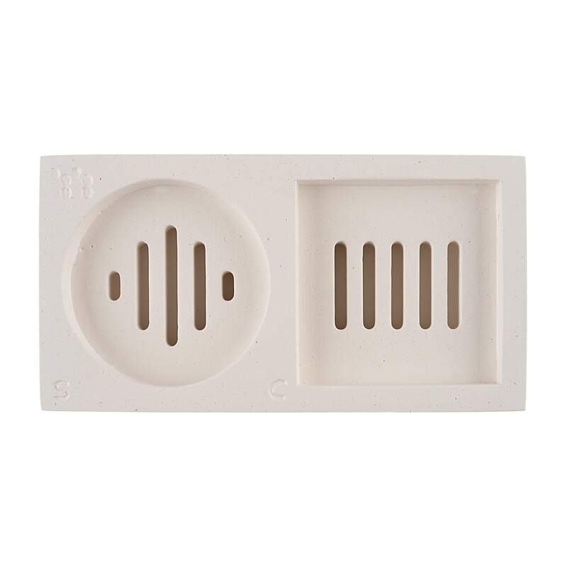 BAR TRAY WHITE PEACH