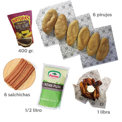 Combo Desayuno Chapín - para preparar en casa- Combo Desayuno Chapín - para preparar en casa-