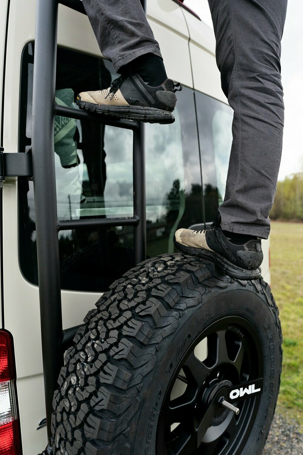 Ladder Tire Carrier