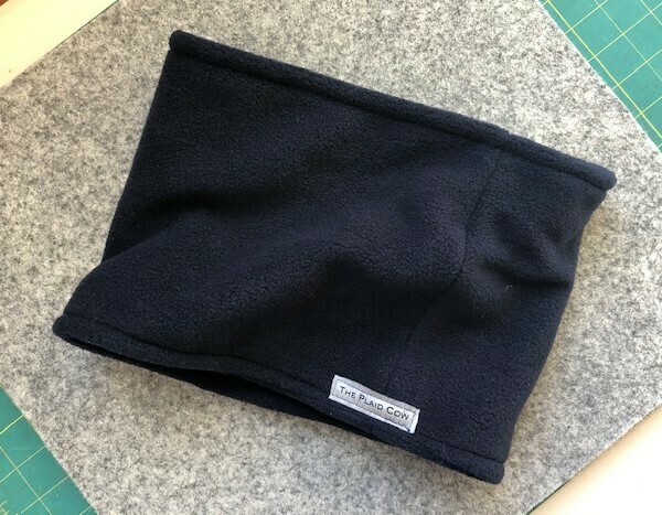 Fleece Neck Warmer Navy Adult Sized Fleece Neck Warmer Navy Adult Sized