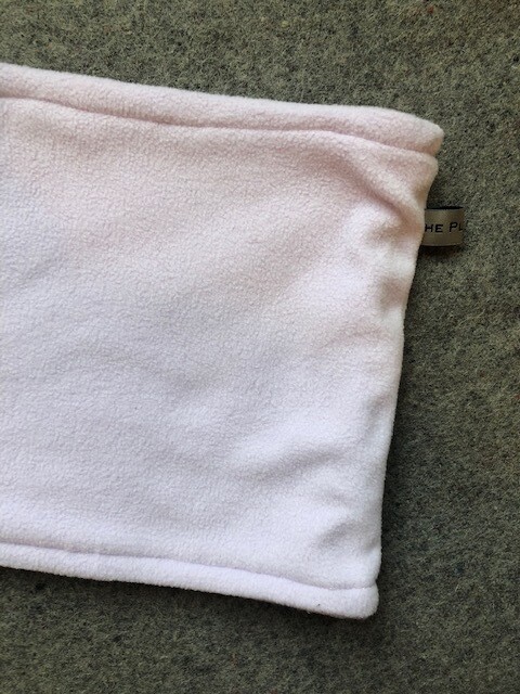 Fleece Neck Warmer Light Purple Pink Adult Sized Fleece Neck Warmer Light Purple Pink Adult Sized