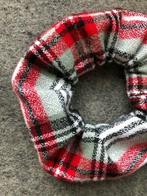 Classic Country Hair Scrunchie Flannel