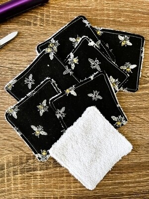 Honey Bee Re-Usable Face Wipes