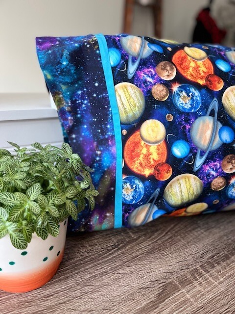 Planets & Galaxy Pillowcase