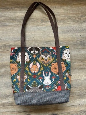 Forest Animals Tote Bag