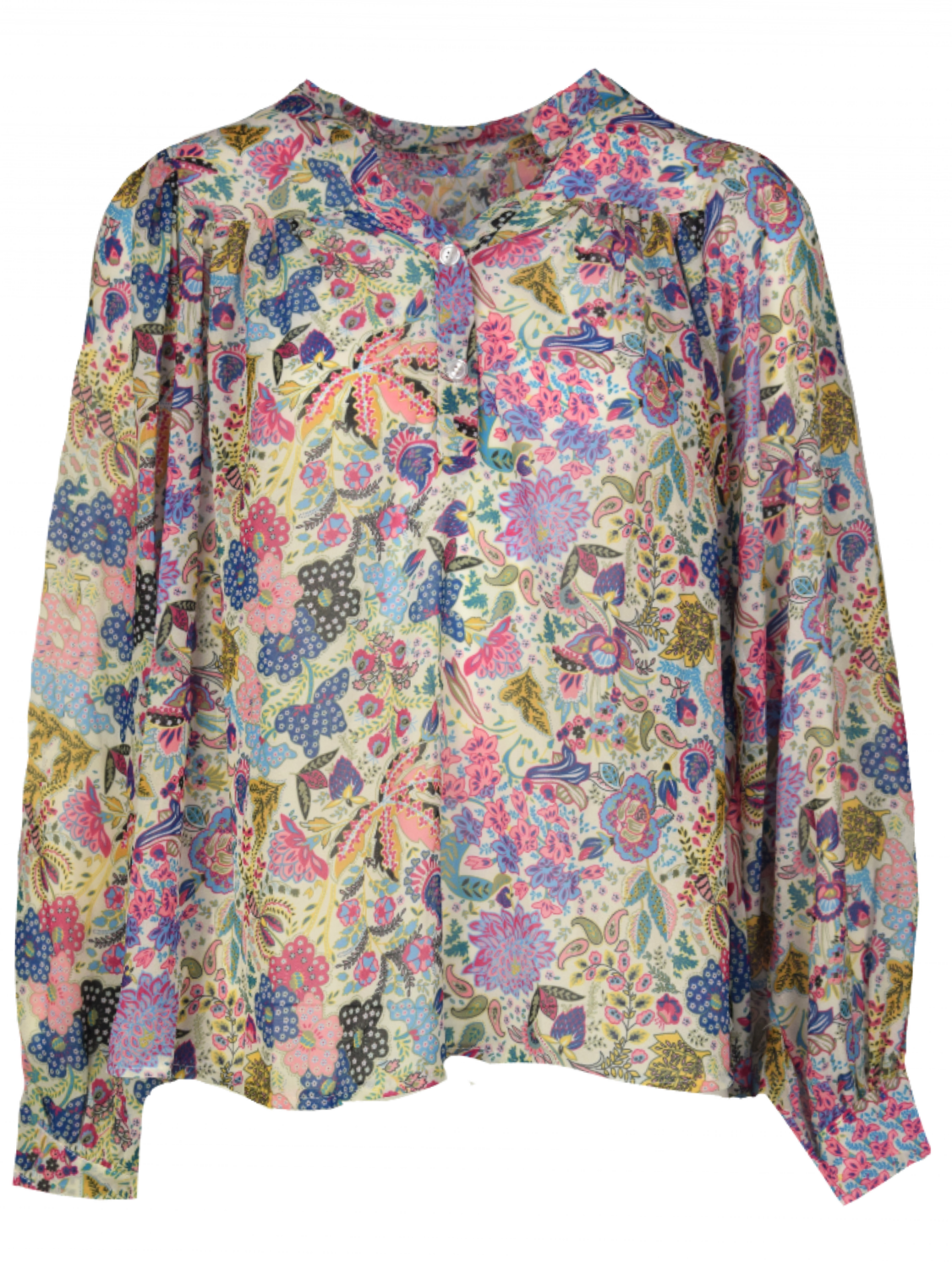 Stefanie Paisley blouse 10377 lila- Typival Jill
