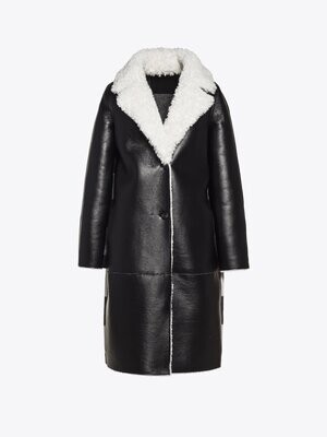Reversible Lammy coat-Beaumont BM05760213 black