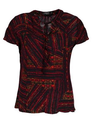 Top Ella-Rebelz Reb-1296 zwart Top Ella-Rebelz Reb-1296 zwart